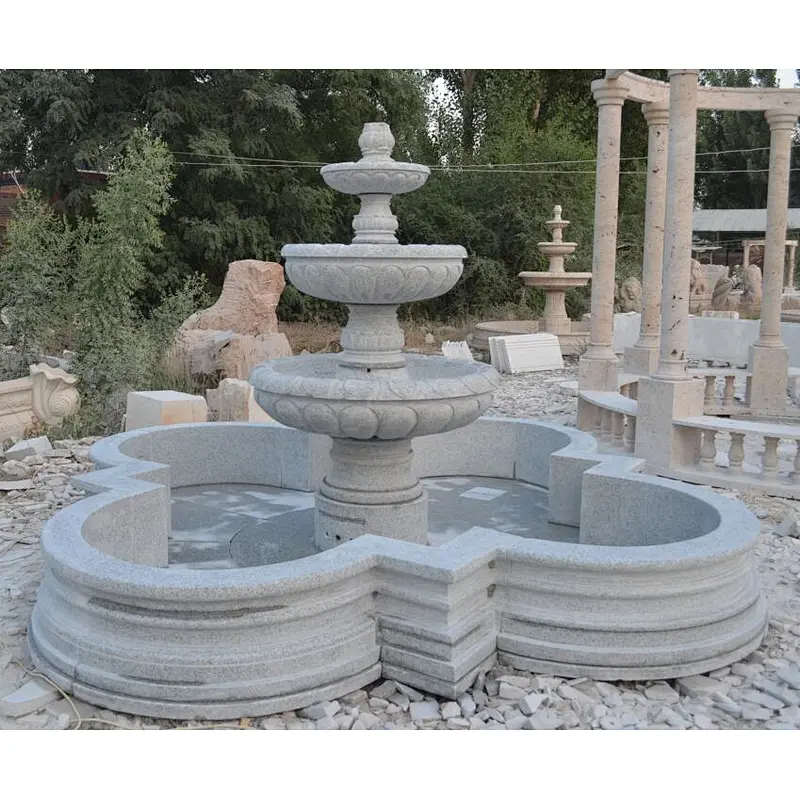 waterfall water fountain/stone water fountain/outdoor fountain waterfall