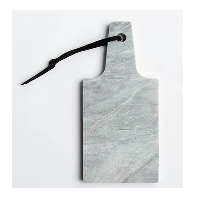 Cheap Kitchen Dark Gray Marble Cheese Board For Professional Manufacture