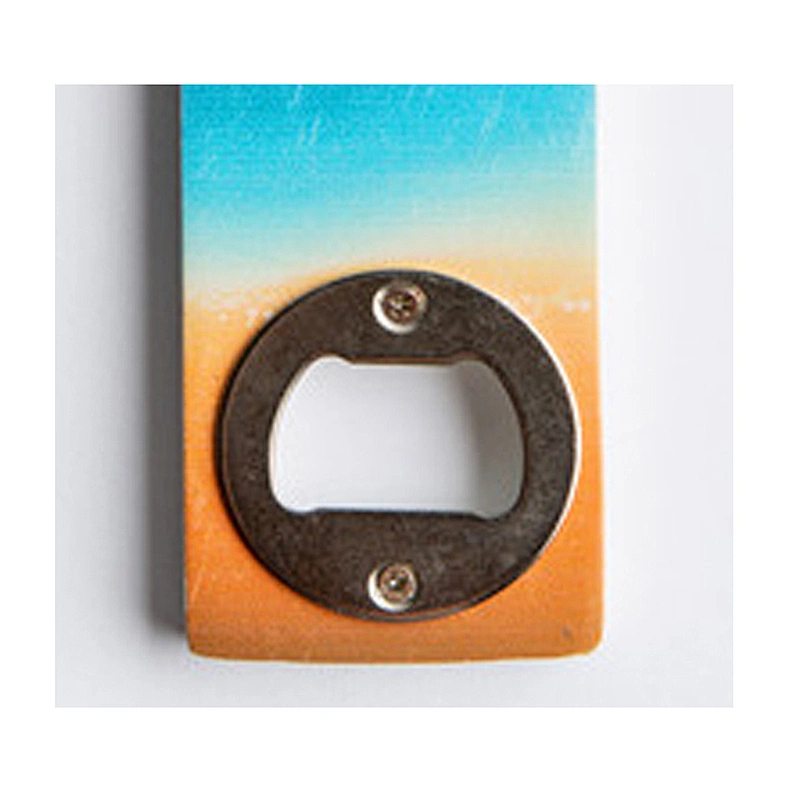 Promotion Gift Kitchen Multiple landscapes style Blue Bottle Opener