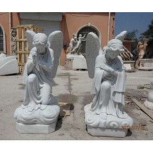 Kneeling Life Size Angel Statue Large