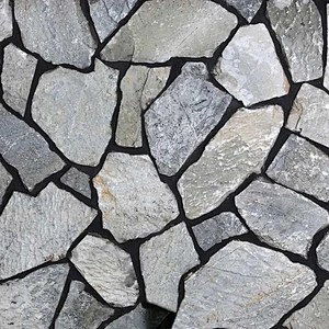 Blue Crazy Limestone for Landscaping Stone Wall