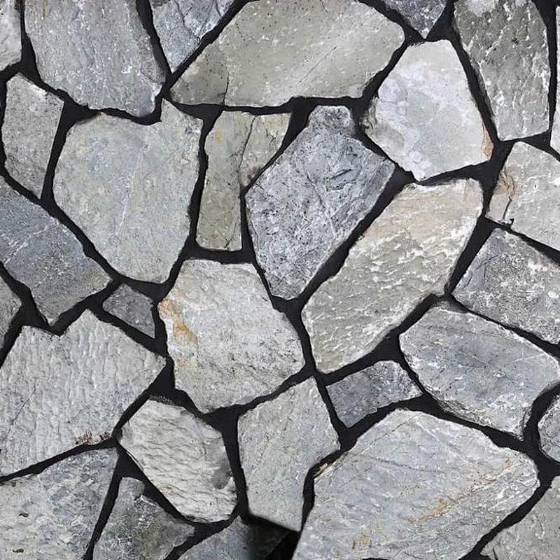 Blue Crazy Limestone for Landscaping Stone Wall