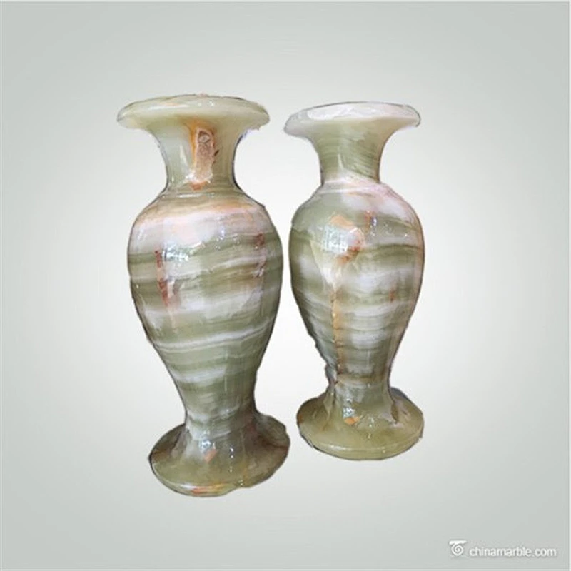 Pakistan Stone Onyx Flower Vase