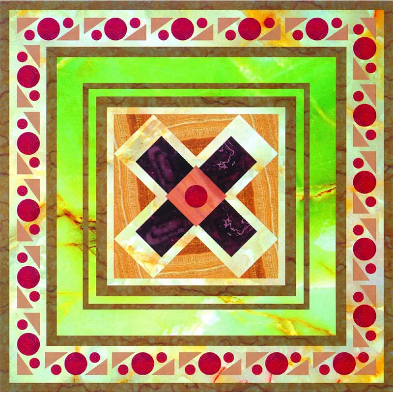 Marble Water Jet Medallion/Water Jet Marble Floor Medallion/Water Cut Floor Medallion