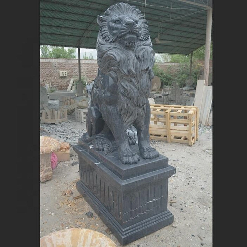 Animal Statue/Marble Lion Travertine/Stone Lion