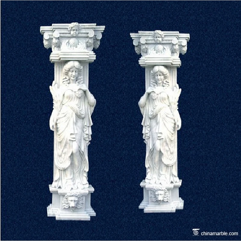 stone column pillar/marble column price/decorative stone columns