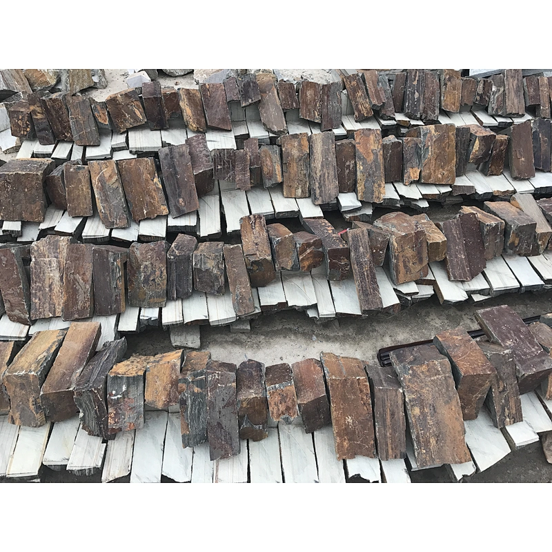 Rust Slate Dry Loose Stone Decorating Wall Stone/Stacked Stone Wall/Natural Stone Thin Veneer