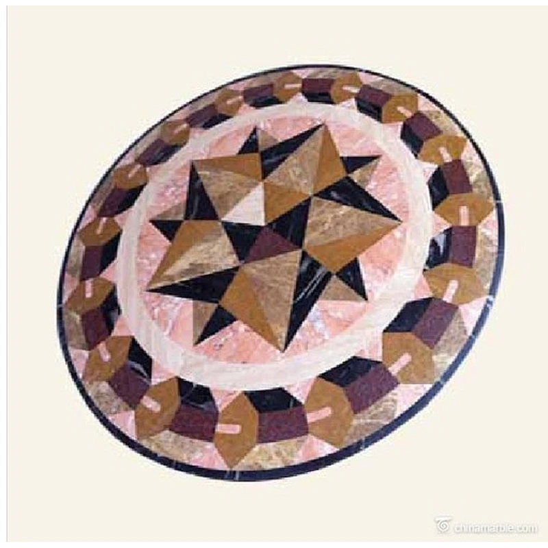 Marble Floor Medallion/Water Jet Marble Medallion/Floor Medallion Design