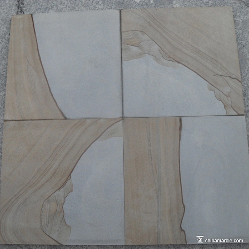 Chinese Durable Tree stripe Rusted and grey Sandstone