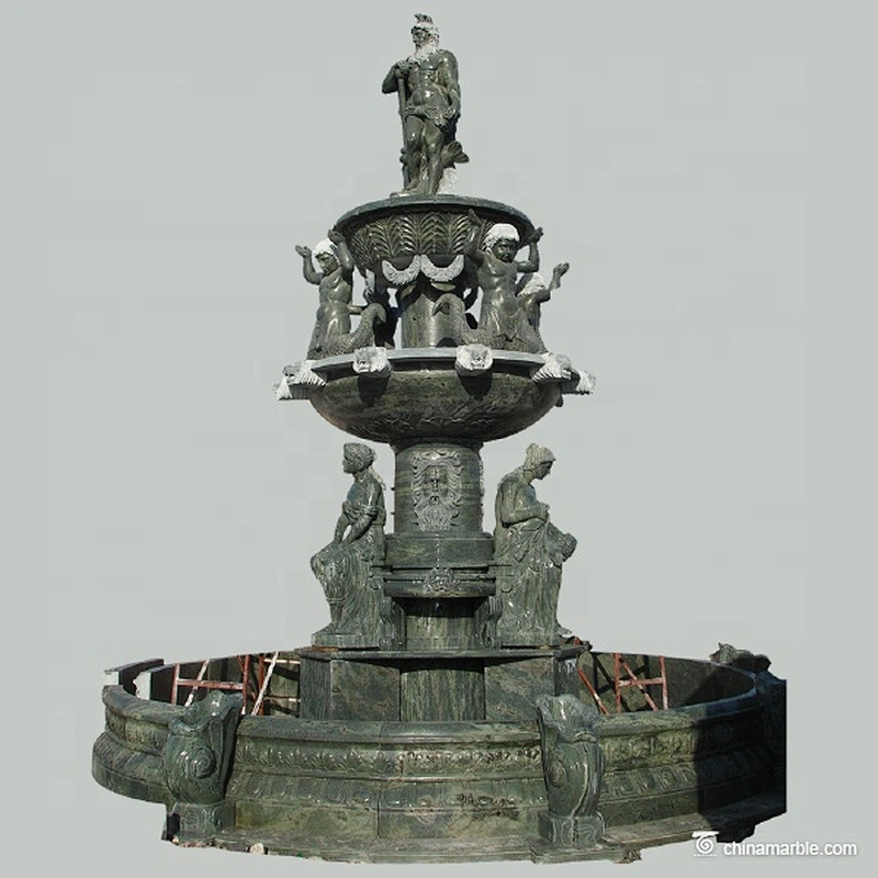 Waterfall Fountain Statue Sculpture/Marble Fountain Prices/Marble Water Fountain