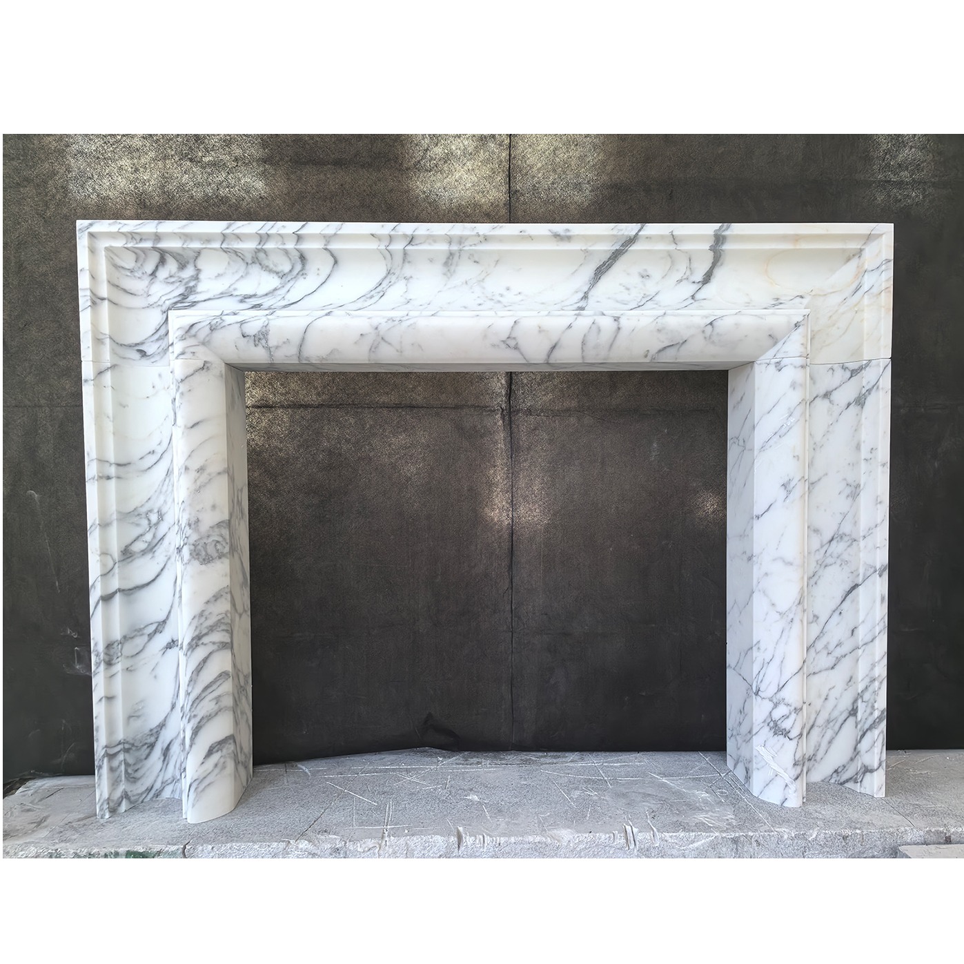 Ababescato marble fireplace surround/marble fireplace mantel