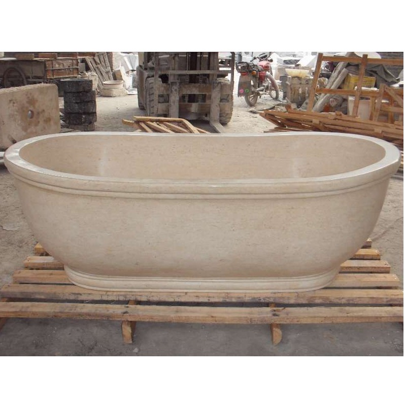 Galala beige marble bath tub/stone tubs
