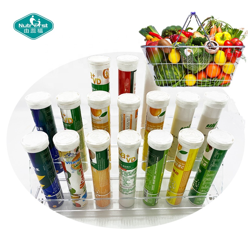 Bespoke Formulation Health Drinks Private Label Vit c Vitamin C Effervescent Tablet for Immune Health