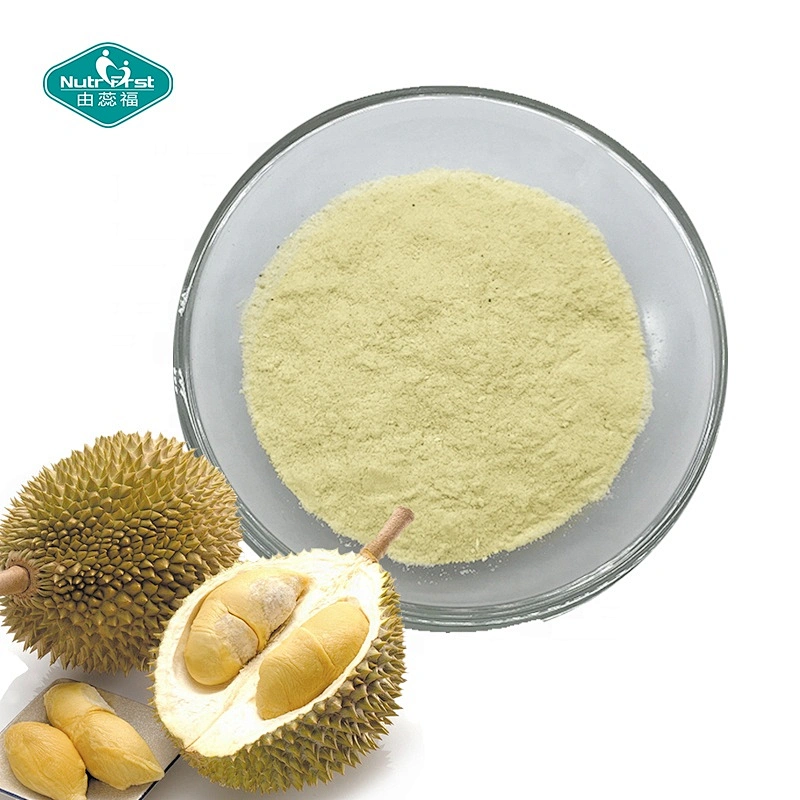 Organic Food Grade Durian Extract Water-Soluble Fresh Durian Fruit Flavor Powder for Ice Cream Baking Smoothies in Bulk