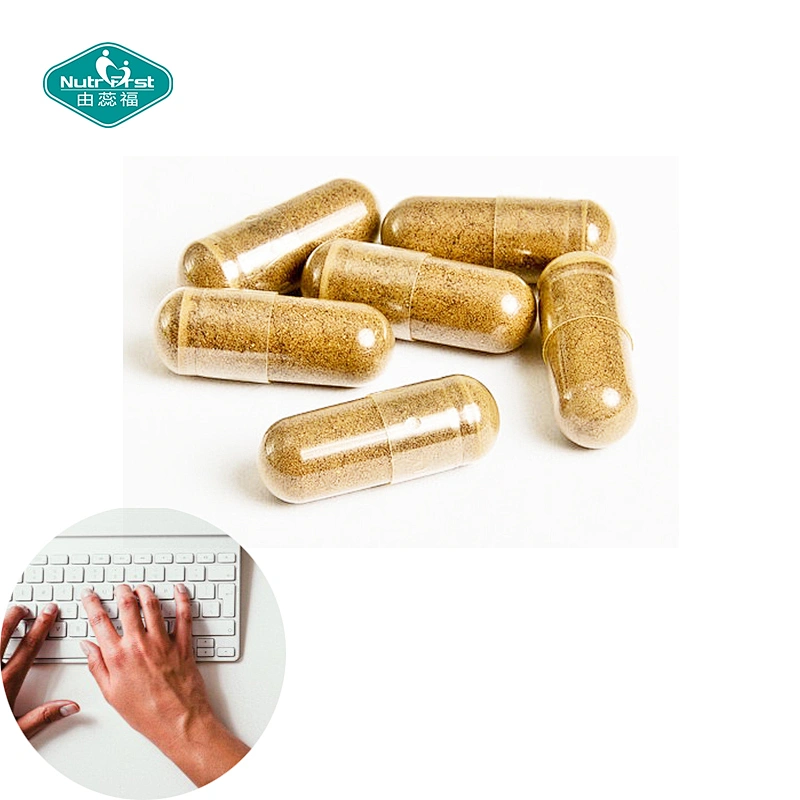 Suplementos para el cerebro Vitamina B-12 Ginkgo Biloba Rhodiola Rosea Bacopa Monnieri Cápsula de extracto con fosfatidilserina