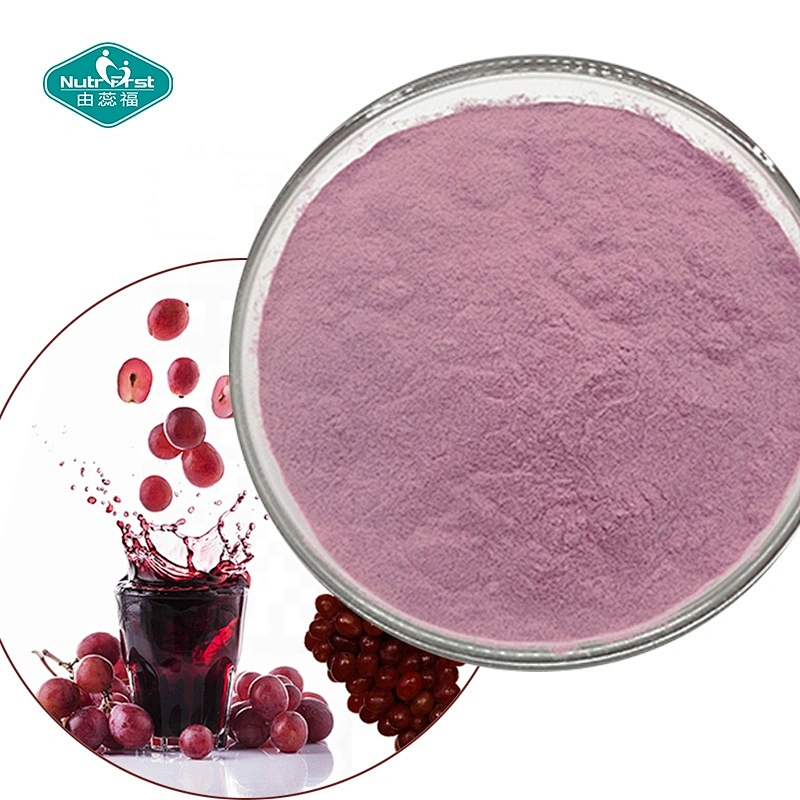Nutrifirst Solid Extraction Freeze-Dried Organic Food Grade grape fruits Organic Water Soluble Juice Powder