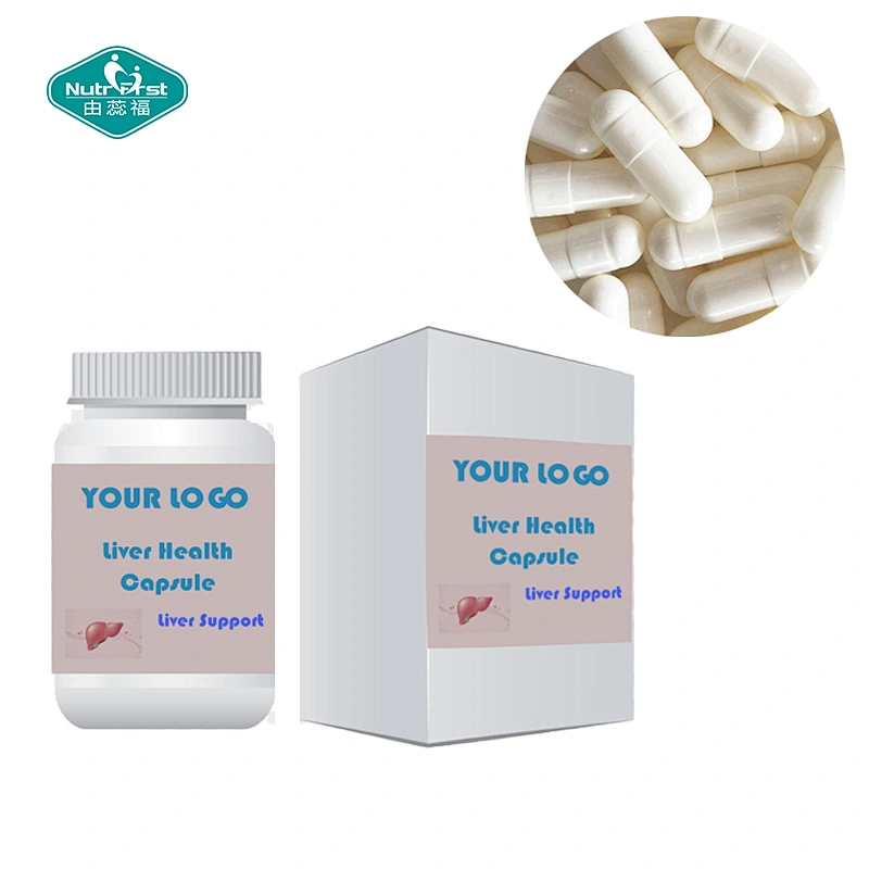 Cápsulas de extracto de remolacha y cúrcuma de cardo de leche de alcachofa de limpieza de la salud del hígado para reparar el hígado graso