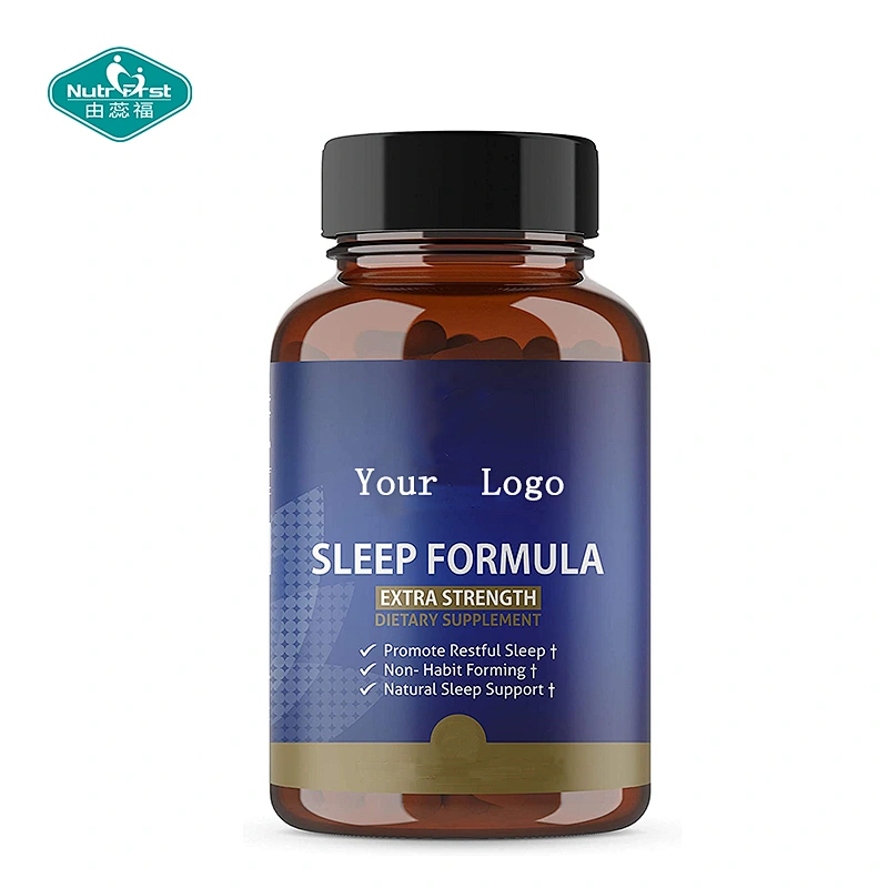 Nutrifirst Vegan Herbal Calming Relief Valerian Root Celery Seed Extract Tablets for Promote Sleep and Relaxation