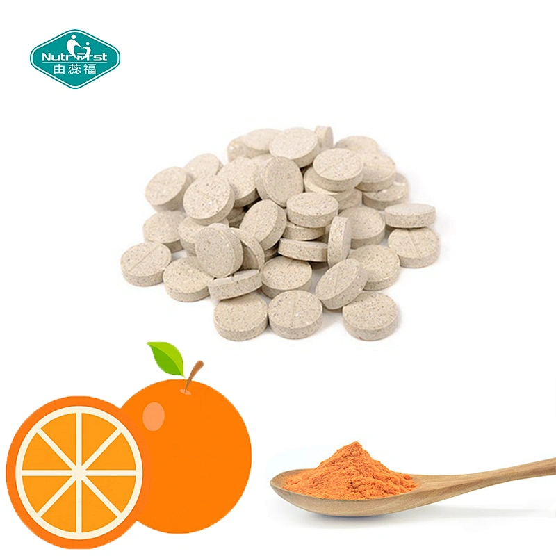 Nutrifirst etiqueta privada personalizada suplemento de hierro nutricional píldoras minerales de vitamina C hierro Vit C tableta a granel