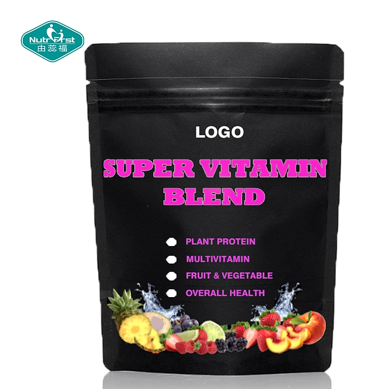 Superalimento saludable, mezcla multivitamínica de frutas y verduras, bebida supervitamínica en polvo para apoyo energético