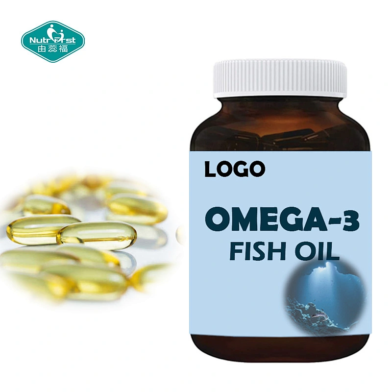 Nutrifirst OEM Customized Label Deep Sea High Potency Omega 3 Fish Oil Softgel EPA DHA Capsule