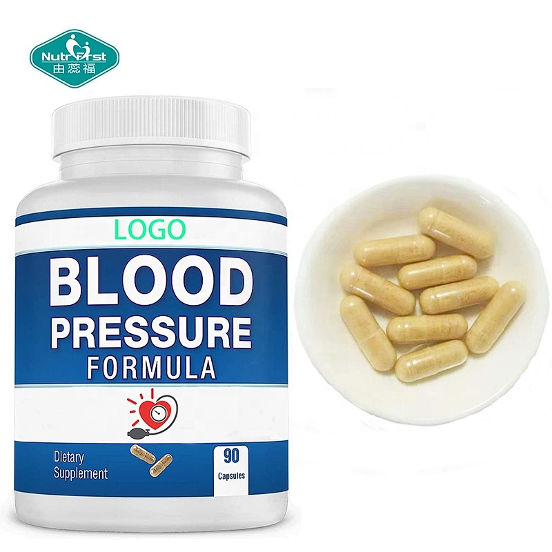 Nutrifirst, la mejor fórmula, suplemento de hierbas para la presión arterial, vitaminas, flor de hibisco, extracto de espino, cápsulas de hierbas