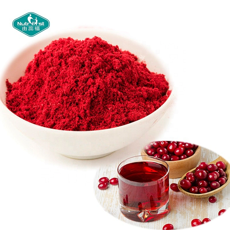 Customized Gluten Free Cranberry Fruit Extract Powder Freeze Dried Water Soluble with Bespoke Packing