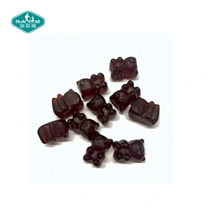 Healthcare Supplement Zinc Vitamin C Elderberry Fruit Extract Pectin Gummies Elderberry
