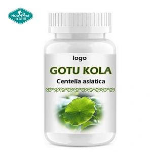 Nutrifirst Private Label Customized Premium Gotu Kola Centella Asiatica Herbal Supplement Powder for Skin Health