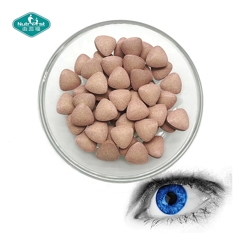 Improve Vision Supplemenst Blueberry Lutein Ester Extract Zeaxanthin Chewable Tablets Candy With Vitamin C
