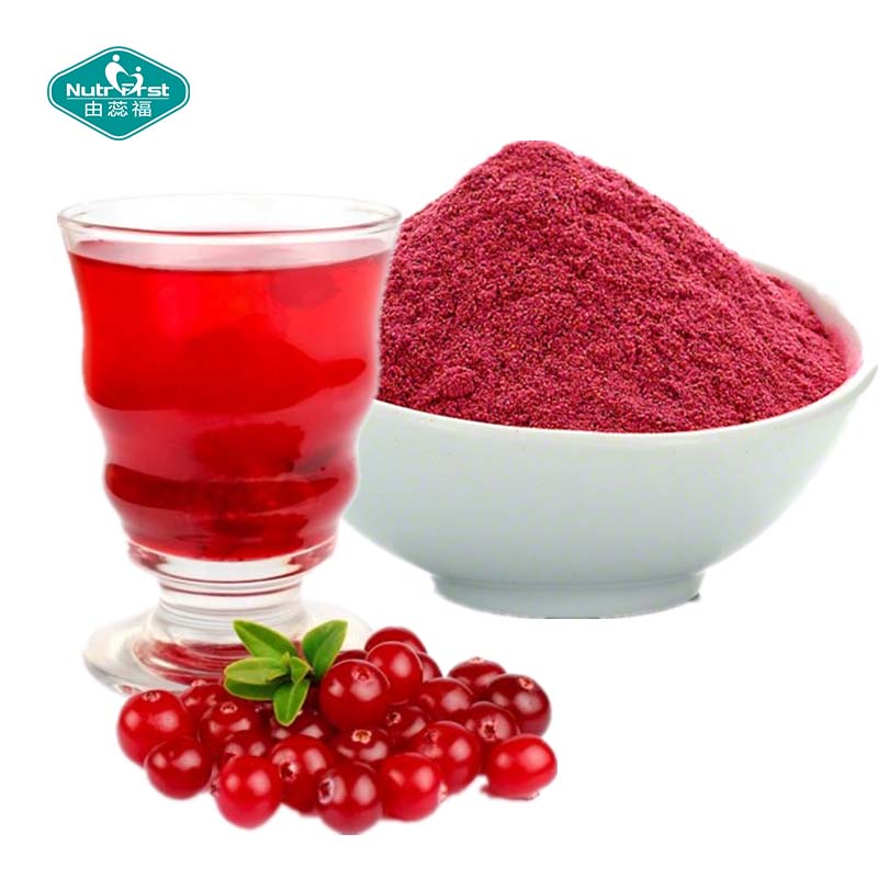 Nutrifirst Organic Fruit Extract Supplier Freeze Dried Cranberry Fruit Extract Powder Health Supplements