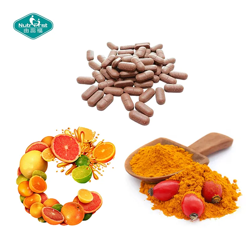 Manufacture OEM Support Digestive Health Promote Skin Health Rose Hips Tablets