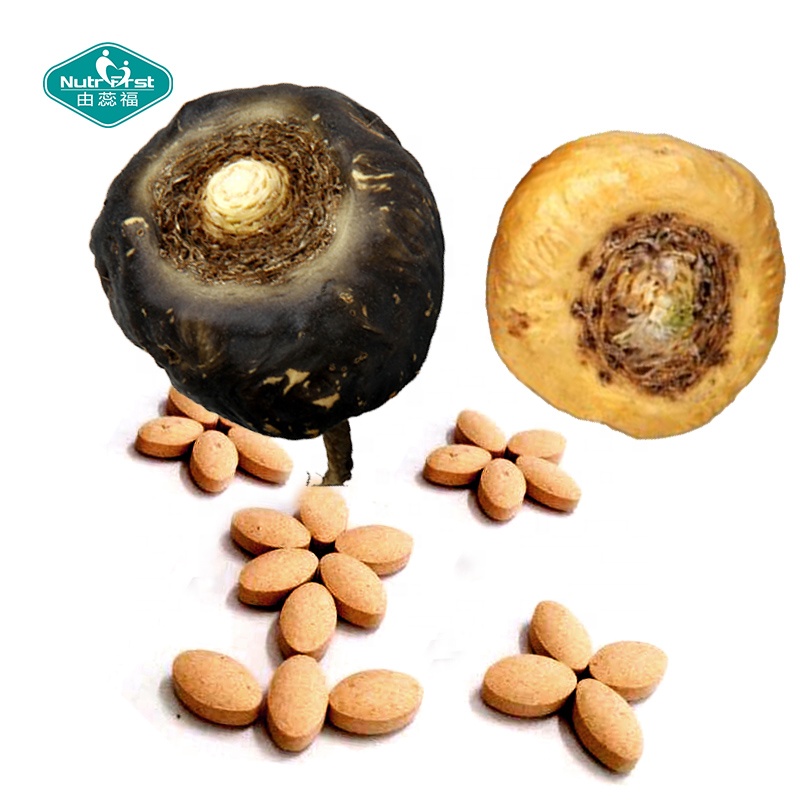Nutrifirst, fórmula a medida, suplemento energético para hombres, OEM, Maca negra, Epimedium, Ginseng, tabletas, píldoras para la salud del hombre