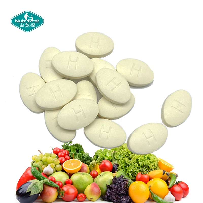Gut Health Supplements Chewable Probiotics Pill 60 Billion CFU Probiotics Tablets for Support Digestion Function