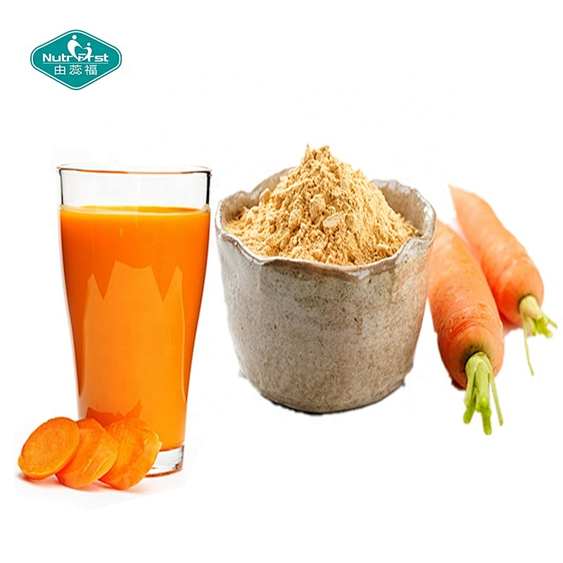 Nutrifirst Wholesale Bulk 100% Pure Organic Carrot Juice Concentrate Extract Powder Freeze Dried Carrot Powder