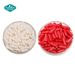 Customer Customized Size 000 00 0 1 2 3 4# Empty Capsule Gelatin HPMC Label Printed Capsule Shell in Bulk