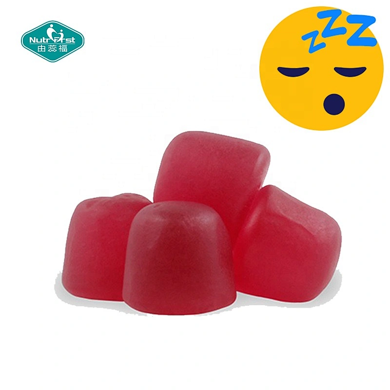 Nutrifirst Vegan Gummy Candy Promotes Relaxation Sleep Supplements Candy Melatonin Gummies in Bulk