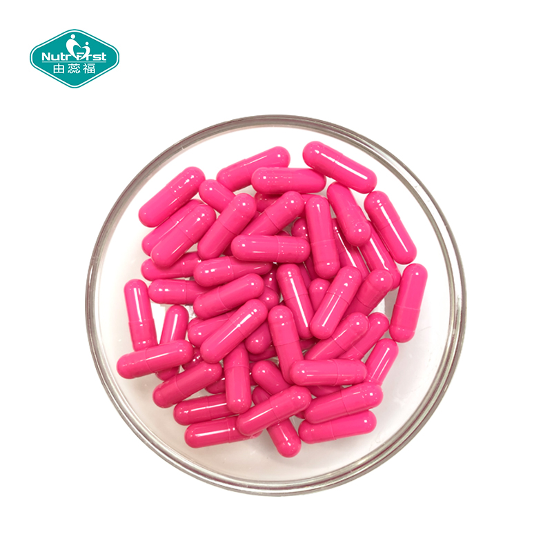 Nutrifirst Contract Customization White Red Printed Empty Gelatin Separated Capsules Shell GMP With All Size