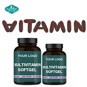 Customized Supplement Multivitamin Calcium Magnesium Softgel