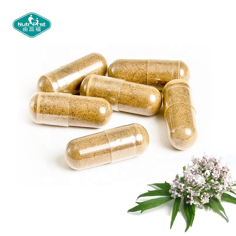 Customize Formula Herbs Extract 5HTP 5-Hydroxytryptophan Valerian Tryptophan Capsules