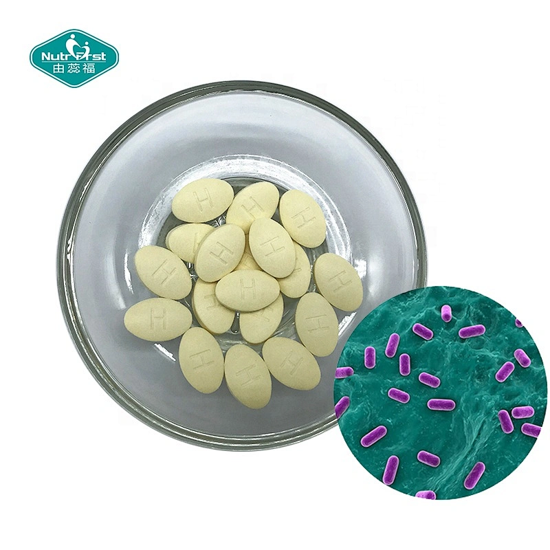 Gut Health Supplements Chewable Probiotics Pill 60 Billion CFU Probiotics Tablets for Support Digestion Function