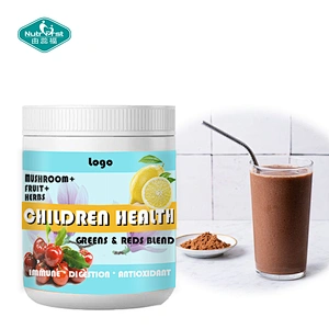 Health Supplement Children Brain Digestion Health Multivitamin Natural Fruit & Vegetable Blend Drink Powder