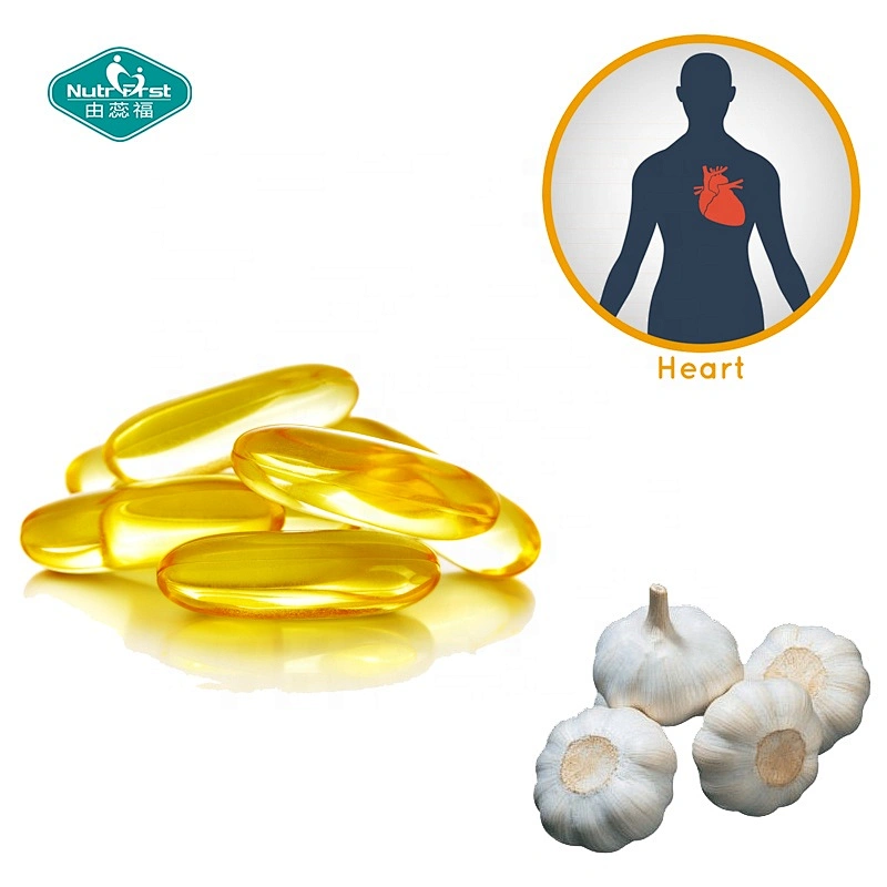 Extracto de planta Nutrifirst, soporte cardiovascular, suplemento de aceite de ajo negro inodoro, cápsulas blandas al mejor precio