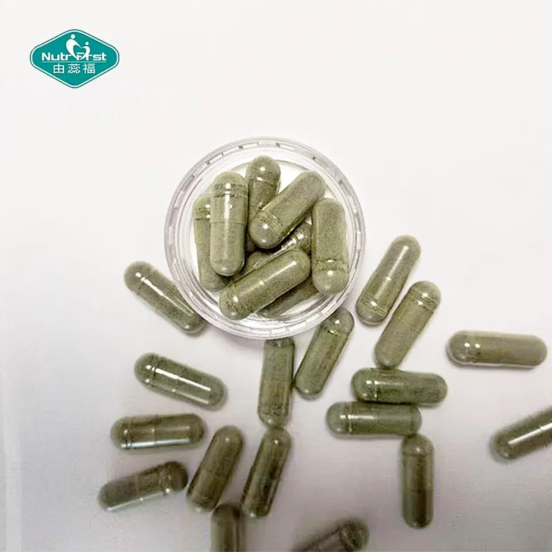 Nutrifirst Cápsulas de Chlorella Espirulina orgánica vegana alta en proteínas Pared celular rota para todos, no para mujeres embarazadas