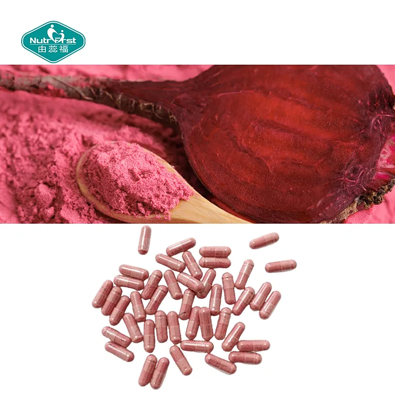Nutrifirst Beet Root Capsules Helps With Work Outs Dietary Supplement