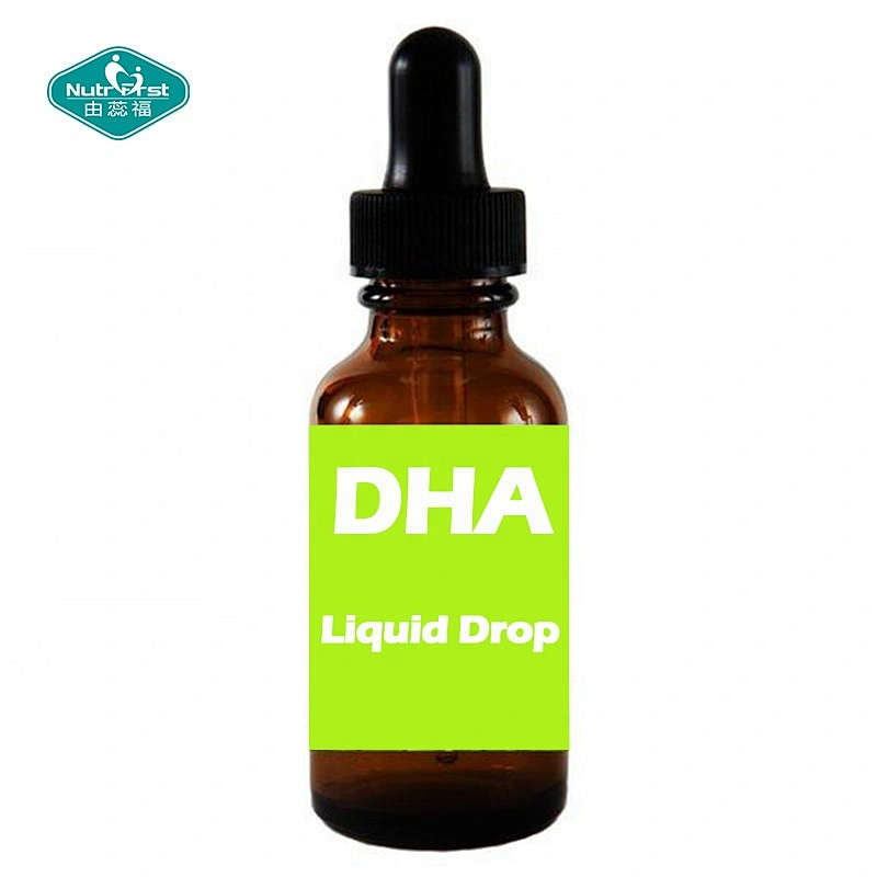 Nutrifirst Kids Intelligence Supplements Organic Plant Omega 3 DHA EPA Algae Oil Oral Liquid Supplier 30ml Drops