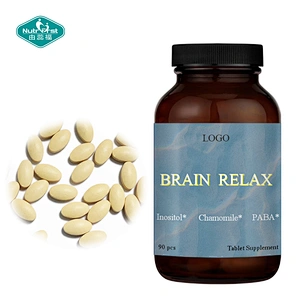 Paquete a medida 100% mezcla de hierbas naturales multivitamina inositol PABA tableta en polvo de flor de manzanilla
