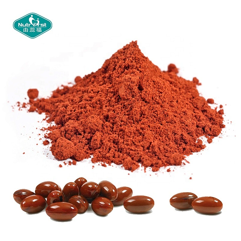 Raw Material Astaxanthin 1% 2% 3% 5% 10% Astaxanthin Powder Haematococcus Pluvialis Extract With Bulk Price