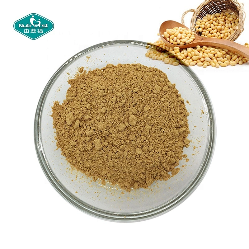 Non-GMO Gluten Free Plant Extract Soy Peptides Soybean Isoflavone Extract Collagen Peptide Ecithin Powder
