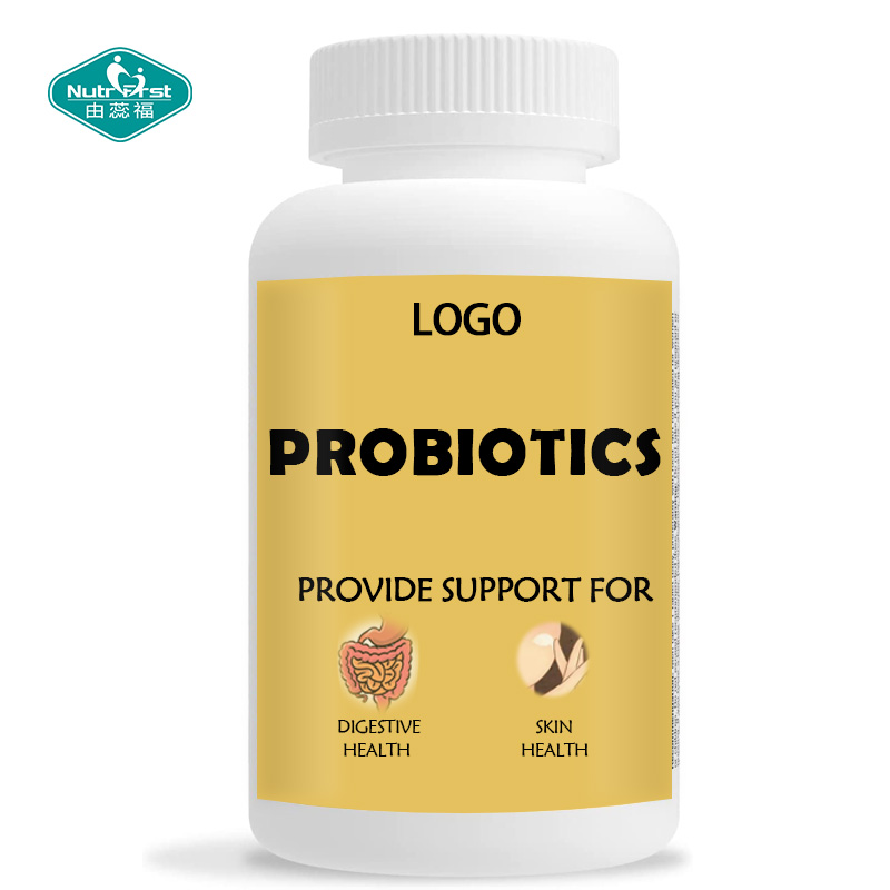 Nutrifirst Gut Health GI Function Probiotic Blend Herb Extract Tablets/Capsules/Powder  in Bulk